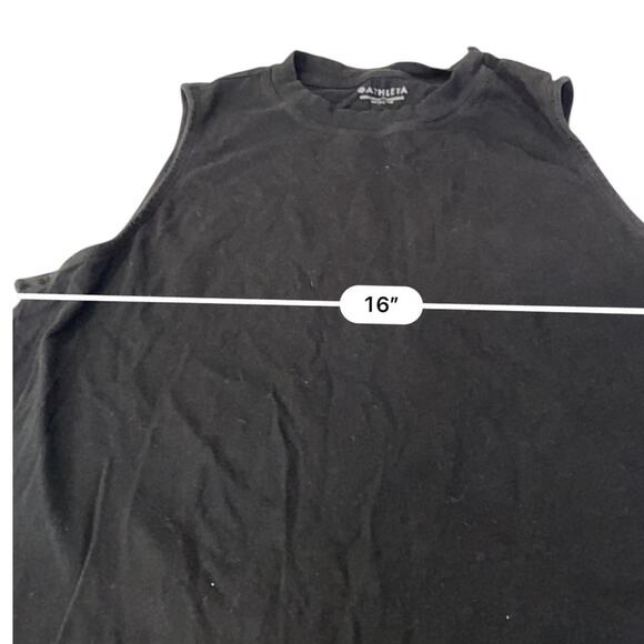 Athleta Black Boxy Muscle Tee Size XS Extra Small - Picture 5 of 6